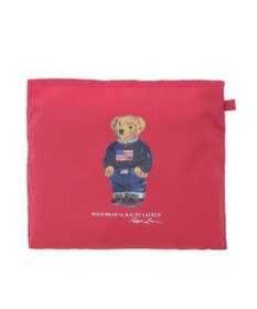 MOONBAT POLO RALPH LAUREN(ポロ ラルフローレン) ポケッタブルレインバッグ　フラッグベア