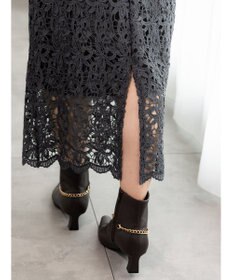 Te chichi ケミカルレースナロースカート《2025Autumn catalog vol.2 item》