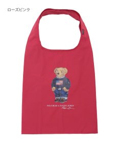 MOONBAT POLO RALPH LAUREN(ポロ ラルフローレン) ポケッタブルレインバッグ　フラッグベア