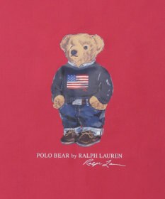 MOONBAT POLO RALPH LAUREN(ポロ ラルフローレン) ポケッタブルレインバッグ　フラッグベア
