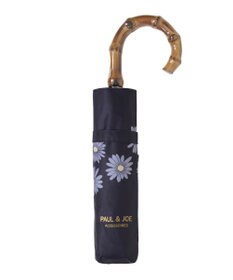 MOONBAT 【 遮光率100％/遮熱/UV】PAUL&JOE ACCESSOIRES(ポール&ジョー) 晴雨兼用日傘  Lovely daisy  クリザンテーム ヌネット 折りたたみ傘 竹手元