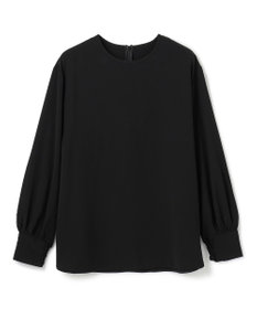 UNFILO ドレープサテンブラウス