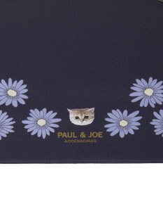 MOONBAT 【 遮光率100％/遮熱/UV】PAUL&JOE ACCESSOIRES(ポール&ジョー) 晴雨兼用日傘  Lovely daisy  クリザンテーム ヌネット 折りたたみ傘 竹手元