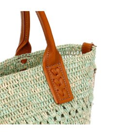 IBIZA ラフィア　2WAYバッグ