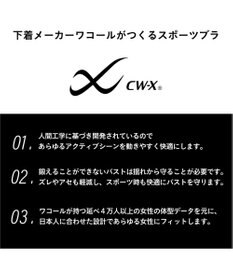 CW-X 【WOMEN】 スポーツブラ 5方向 吸汗速乾（前身頃） HTY128 /ワコール