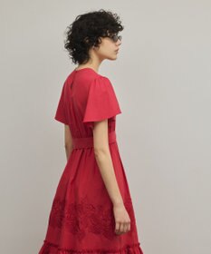 GRACE CONTINENTAL カットワーク刺繍ワンピース