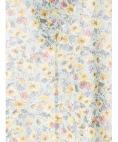 Te chichi フラワープリントフリルブラウス