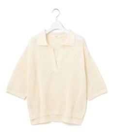 23区 S 【SLOW/一部店舗限定】コットンコードメッシュ ニット