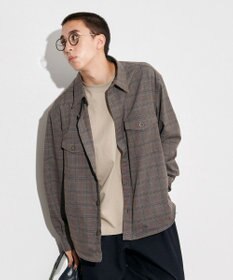 J.PRESS YORK STREET 【UNISEX】チェックストレッチCPOジャケット