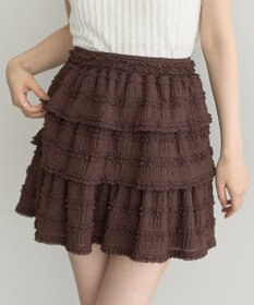 earth music&ecology 【2WAY】フリフリミニスカート