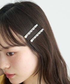 earth music&ecology パールポイントヘアピン