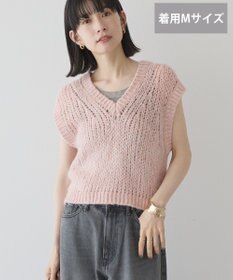 AMERICAN HOLIC 【選べる丈】甘編みニットベスト