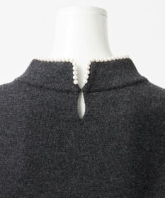 23区 【R(アール)】マイクロンメリノウール パールトリム ニット