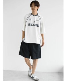 CRAFT STANDARD BOUTIQUE 接触冷感/UVカット/イージーケア/ストレッチ/ゲームシャツ-B