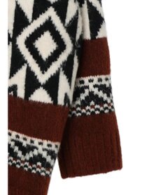 CRAFT STANDARD BOUTIQUE オルテガ柄ニットＺＩＰブルゾン