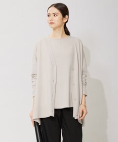 ICB 【洗える】ヴィスコースワイド カーディガン