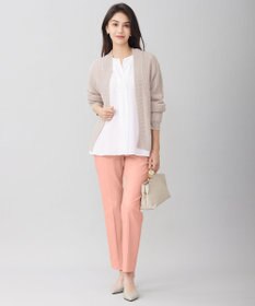 自由区 【接触冷感・UVカット・吸水速乾】シェルタリングオックステーパード パンツ