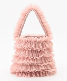 LA BAGAGERIE 【MONICA】チュールフリル2WAYバッグ