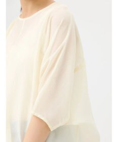 earth music&ecology バルーンスリーブブラウス