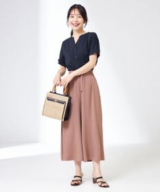 ANY SIS 【接触冷感＆UVカット】サラキレイワイド パンツ