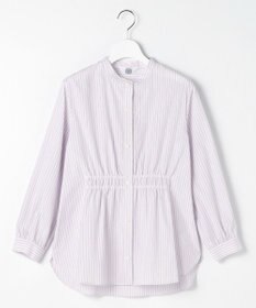 J.PRESS LADIES 【WEB限定】ストライプ シャーリング ブラウス