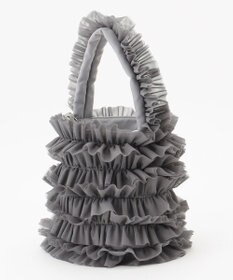 LA BAGAGERIE 【MONICA】チュールフリル2WAYバッグ