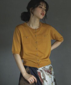 Green Parks コンパクトポケットカーディガン