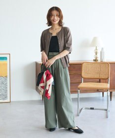 Green Parks コンパクトポケットカーディガン