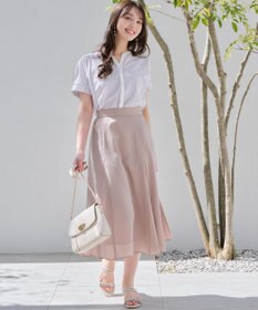 ANY SIS S 【洗える】シルケットストライプスキッパー カットソー