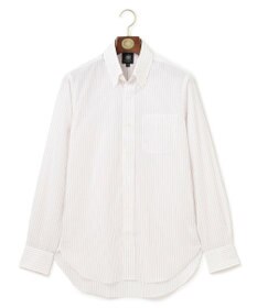 J.PRESS MEN 【PREMIUM PLEATS / 形態安定】ペンシルストライプ シャツ / B.D.