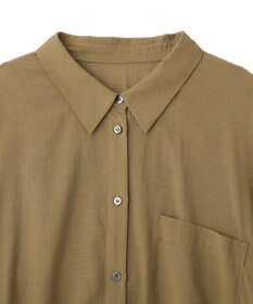 YECCA VECCA リブMIXシアーオーバーシャツ