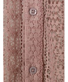 earth music&ecology レースショートシャツ