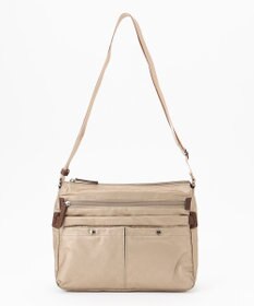 LA BAGAGERIE モノグラム　スクエアナイロンショルダー　Mサイズ