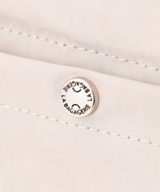 LA BAGAGERIE モノグラム　スクエアナイロンショルダー　Mサイズ