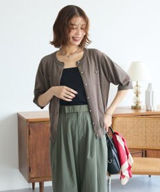 Green Parks コンパクトポケットカーディガン