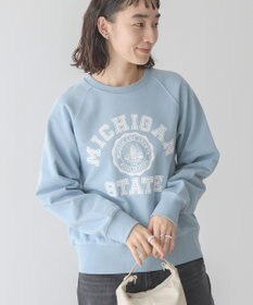 AMERICAN HOLIC ＭＩＣＨＩＧＡＮ　ラグランスウェット