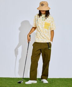 PW CIRCULUS 【撥水加工/ストレッチ】サイドストライプ ワイドパンツ ゴルフ