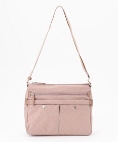 LA BAGAGERIE モノグラム　スクエアナイロンショルダー　Mサイズ