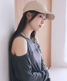 earth music&ecology マルチウェイショルダースリットトップス