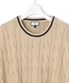 J.PRESS YORK STREET 【WOMEN】チルデンクルーネック ニットベスト