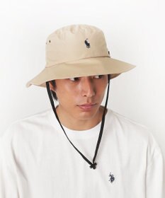 MOONBAT POLO RALPH LAUREN 刺繍 リップパラソルハット