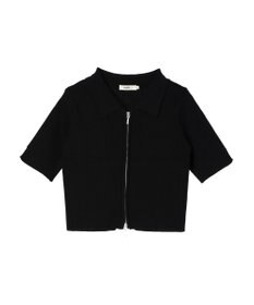 earth music&ecology 衿付きダブルＺＩＰカーディガン