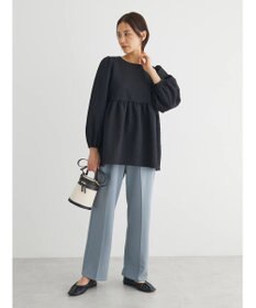 Green Parks ・ＥＬＥＮＣＡＲＥ　ＤＵＥ　フクレジャカードブラウス