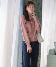 Tiaclasse 【洗える】レースカーディガン