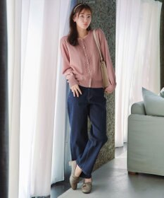 Tiaclasse 【洗える】レースカーディガン