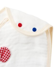 MIKI HOUSE HOT BISCUITS 六重織 顔ドン ガーゼスリーパー