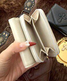 WEGO エンボスクロスウォレット