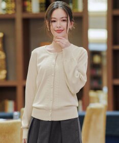 Tiaclasse 【洗える】レースカーディガン