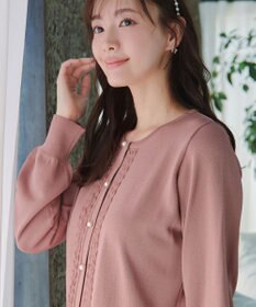 Tiaclasse 【洗える】レースカーディガン