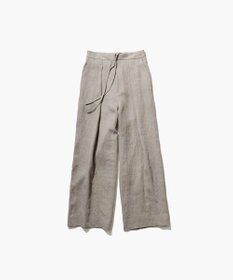 ATON LINEN TWILL | タックイージーパンツ